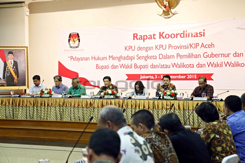 Hadapi Sengketa Pilkada, KPU Gelar Rakor Pelayanan Hukum