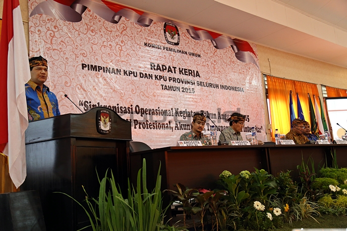 KPU RI Gelar Raker KPU Provinsi Se-Indonesia