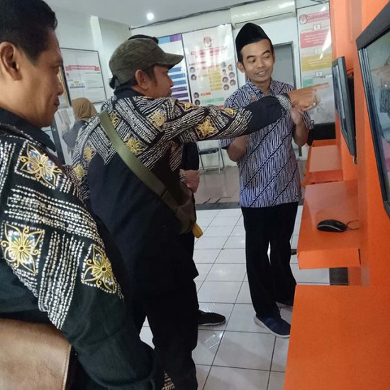 KUNJUNGAN KPU KABUPATEN / KOTA KE LAWANG PINTER PEMILU KOTA BOGOR