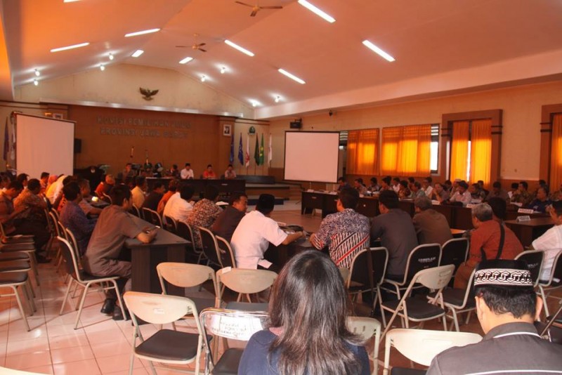 RAPAT KOORDINASI PERSIAPAN PENYUSUNAN ANGGARAN PILGUB JABAR TAHUN 2018 