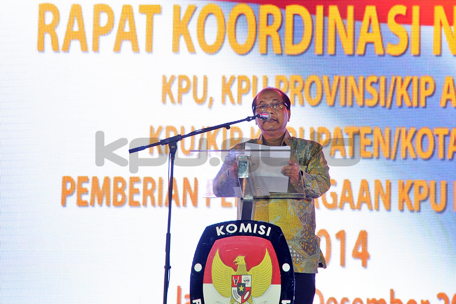 Rakornas KPU se-Indonesia Sempurnakan Sistem Pemilu Mendatang