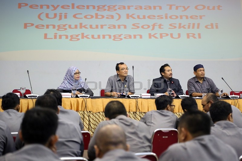 Try Out Soft Skill Di Lingkungan KPU RI