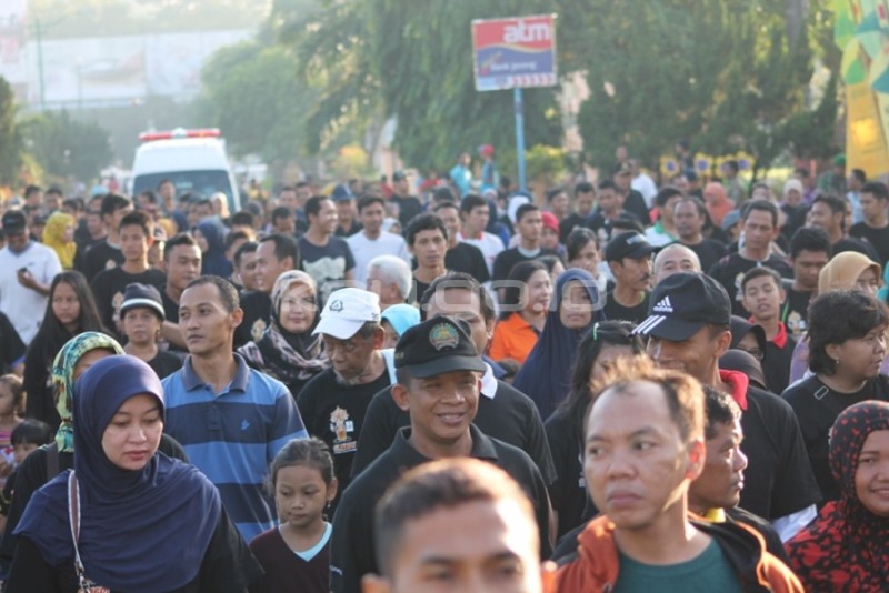 Ribuan Orang Meriahkan Launching Tahapan Pilbup Jepara