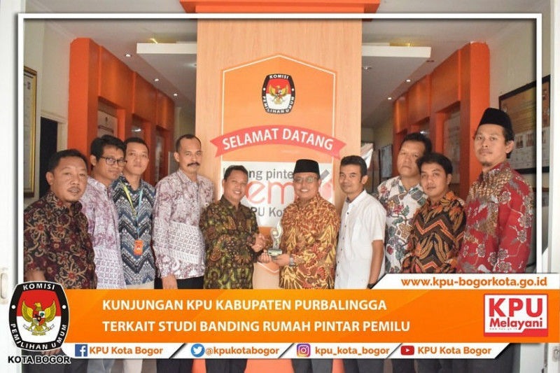 PERINGATI HARI SUMPAH PEMUDA, KPU KOTA BOGOR TETAP MENERIMA KUNJUNGAN KERJA