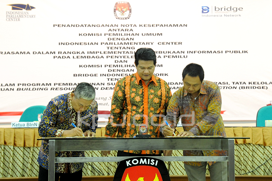 Tingkatkan Kualitas Sumber Daya, KPU Jalin Kerja Sama dengan BInN