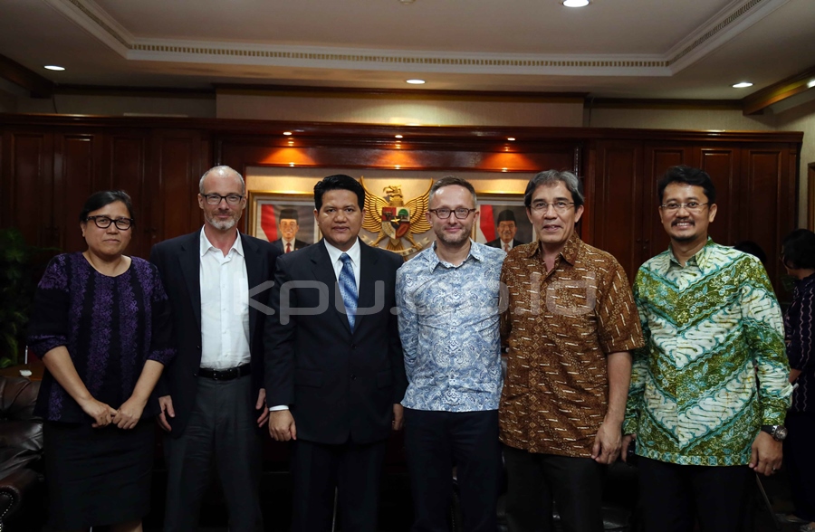 KPU Terima Kunjungan IFES
