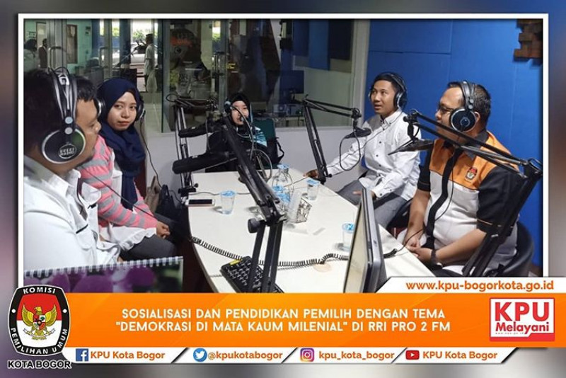 GENERASI MILENIAL DI KOTA BOGOR PROAKTIF TERHADAP PEMILU