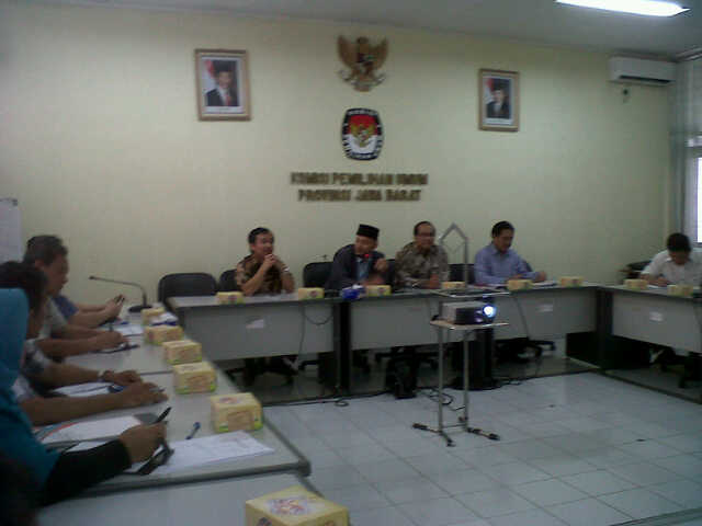 KUNJUNGAN SEKRETARIS JENDERAL KPU RI KE KPU PROVINSI JAWA BARAT