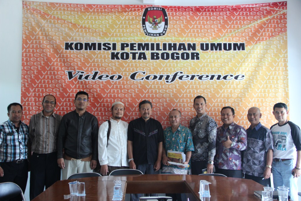 AUDIENSI DPD II HTI KOTA BOGOR DENGAN KPU KOTA BOGOR