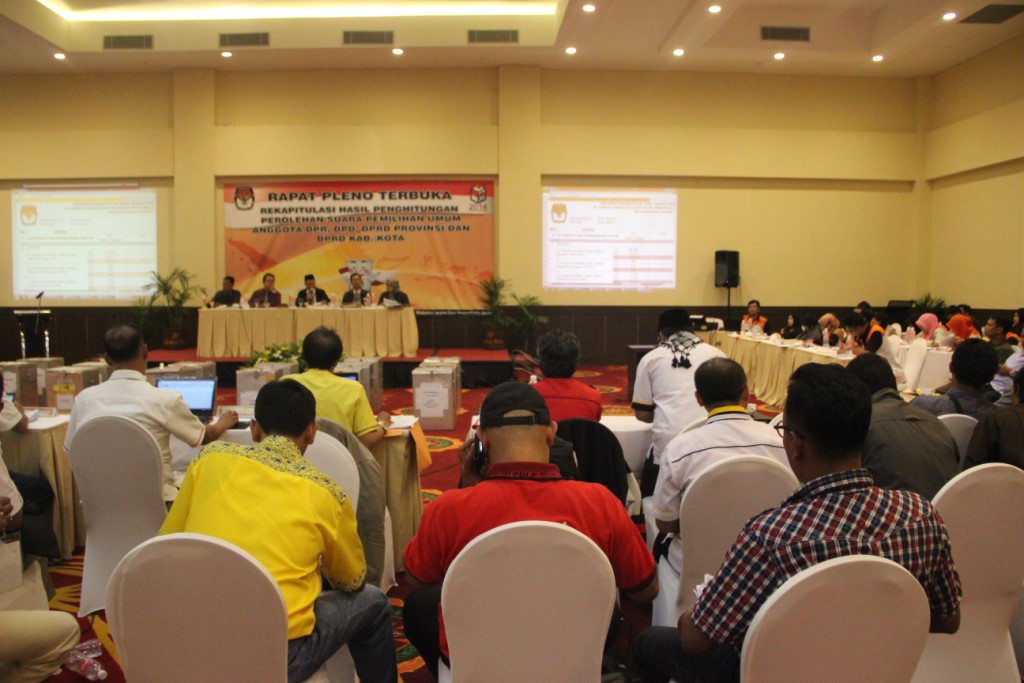 HASIL REKAPITULASI PENGHITUNGAN SUARA KOTA BOGOR PILEG 2014