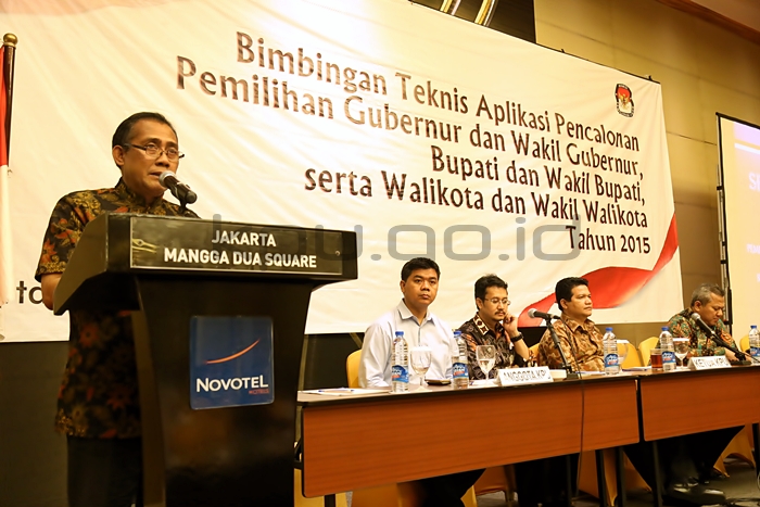 KPU Gelar Bimtek Aplikasi Pencalonan Pilkada