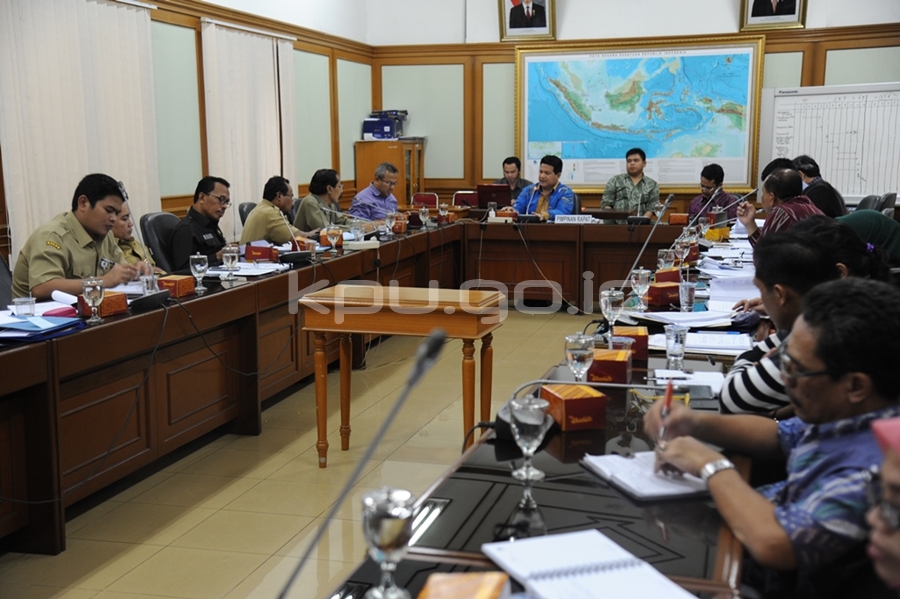 KPU dan KEMENDAGRI Gelar Rapat Persiapan PILKADA