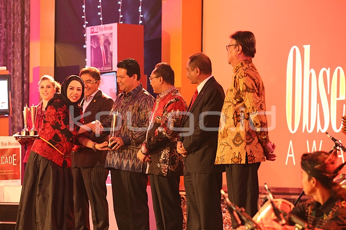 Ketua KPU RI Raih Penghargaan Obsession Award 2015