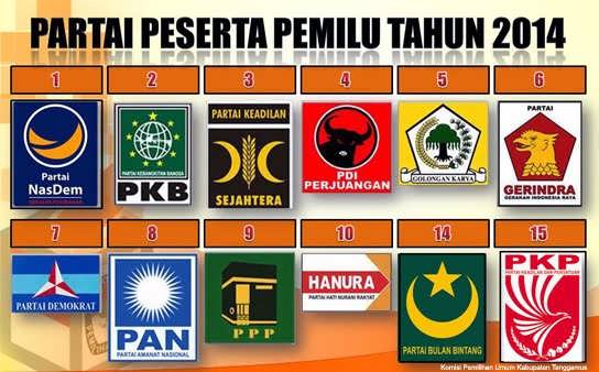 LOKASI KAMPANYE RAPAT UMUM PARTAI POLITIK PESERTA PEMILU 2014