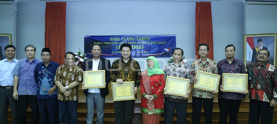 KPU Menerima Penghargaan dari PPUA PENCA