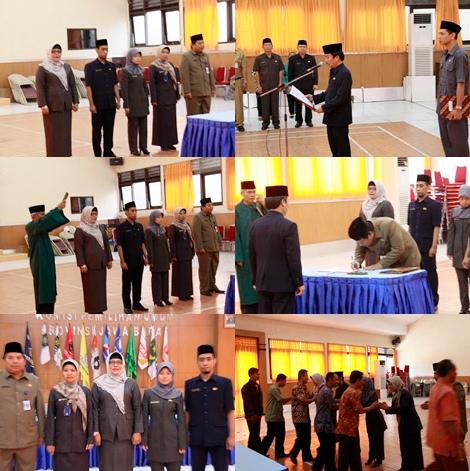 Pelantikan Pejabat Eselon III dan Pejabat Eselon IV