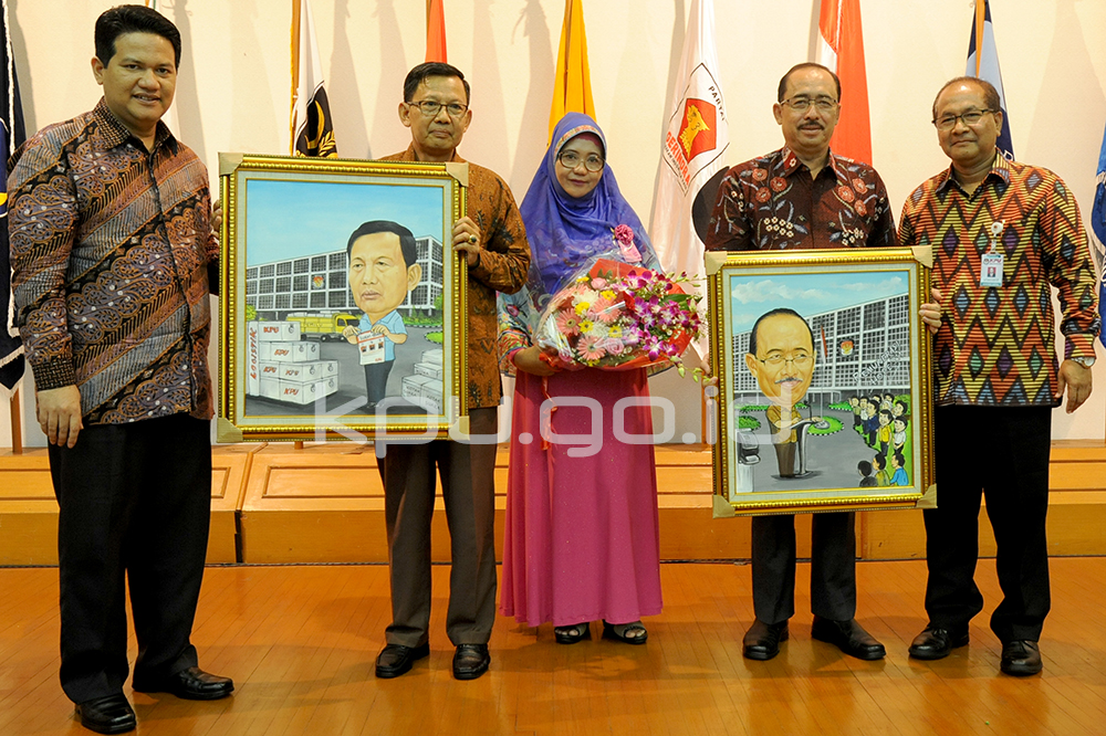 Pelepasan Purna Tugas Eselon II KPU RI