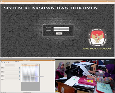 KPU Kota Bogor Terapkan Pengelolaan Arsip dan Dokumen Pemilu Berbasis Elektronik