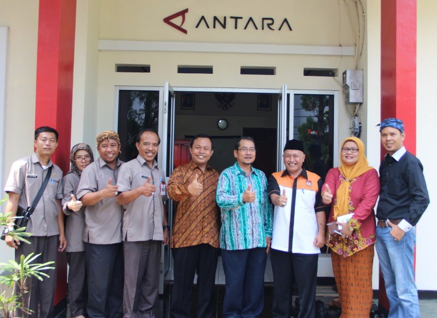 Media Visit KPU Kota Bogor Ke Kantor Berita Antara