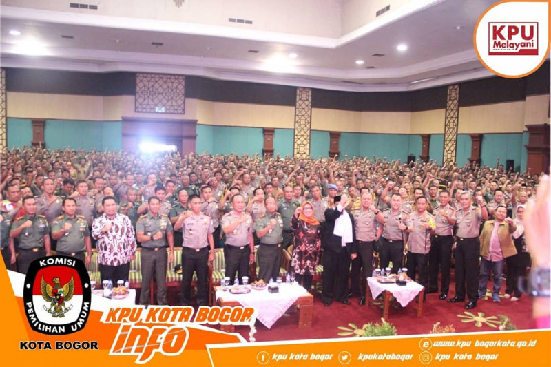 Apel Tiga Pilar dan Rapat Koordinasi Pengamanan Pemilu 2019
