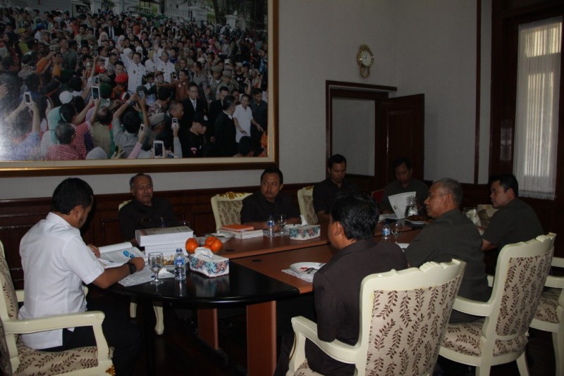 AUDIENSI KPU KOTA BOGOR DENGAN WALIKOTA BOGOR