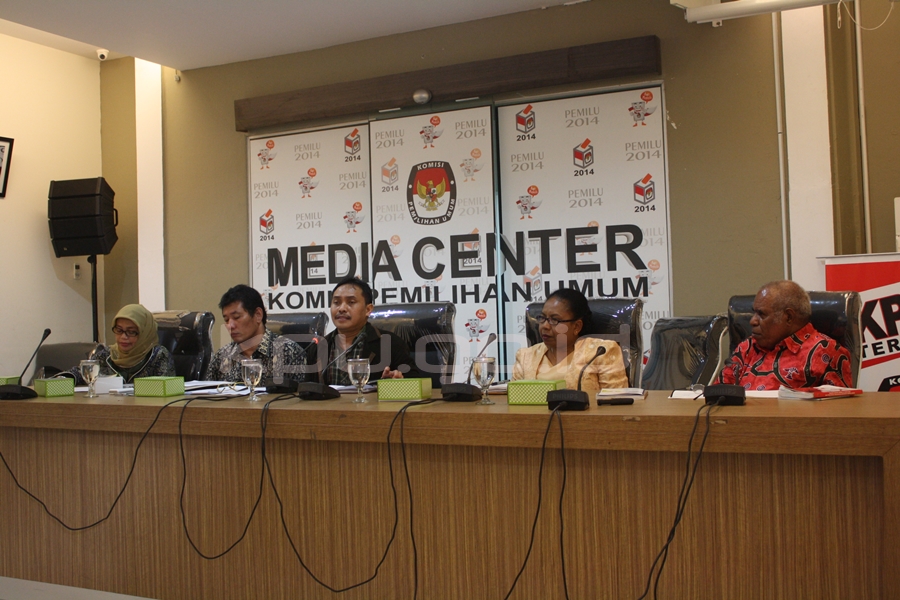 Audiensi KPU dengan Majelis Rakyat Papua 