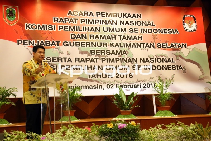 Evaluasi Pilkada 2015, KPU Gelar Rapimnas