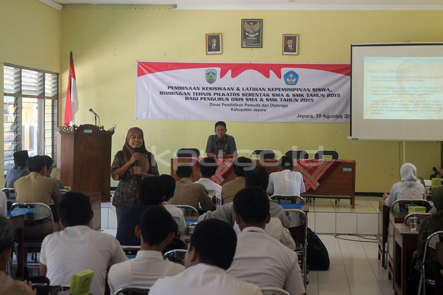 Siswa SLTA di Jepara Gelar Pilkatos Serentak