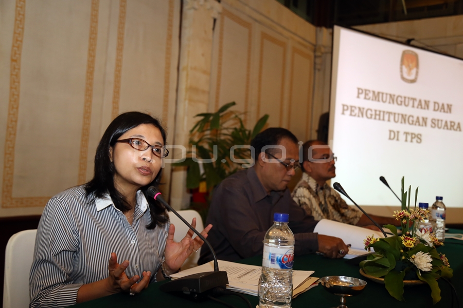 KPPS Harus Paham Tanda Coblos Surat Suara
