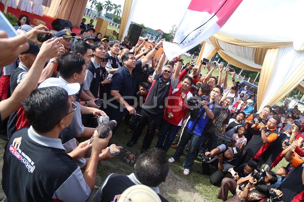 Luncurkan Pilkada Serentak 2015, KPU Jambi Perkenalkan Maskot dan Jingle 
