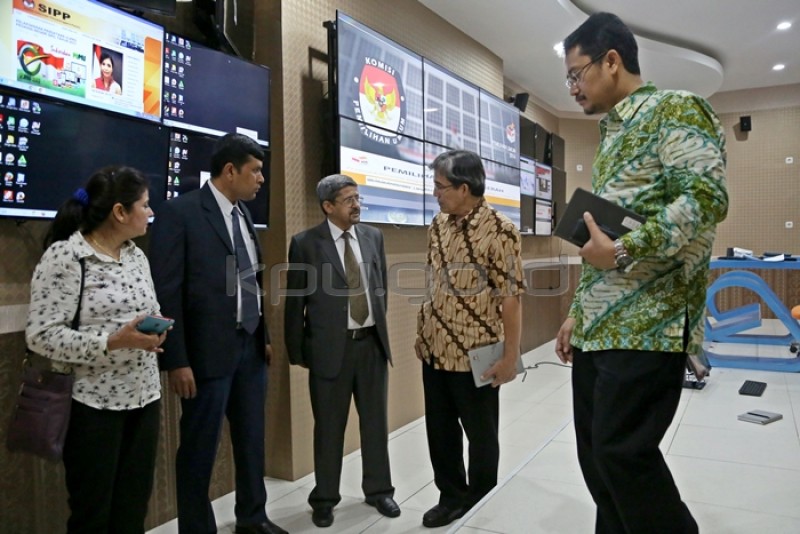 KPU Jelaskan Peran KPU dan Bawaslu Pada Delegasi Nepal