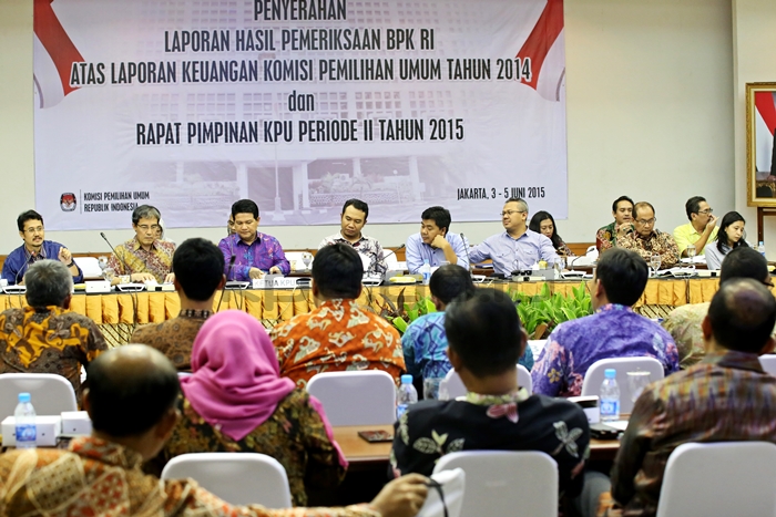 Rapim KPU, KPU Daerah Periode II 2015