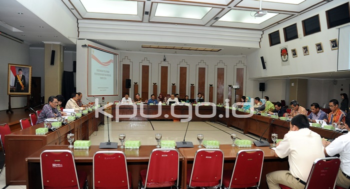 Bahas Renja 2016, KPU Gelar Pertemuan dengan Lembaga Terkait