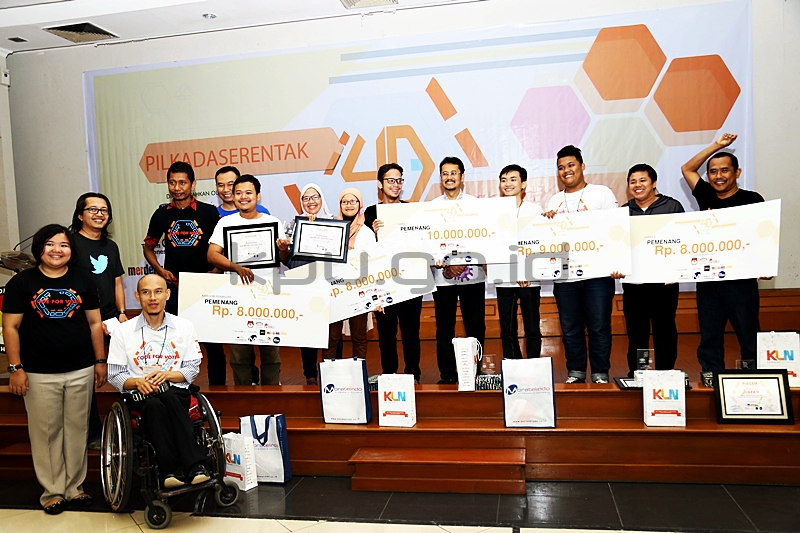 Pilkadanesia Terpilih Sebagai Juara I Apps Challenge