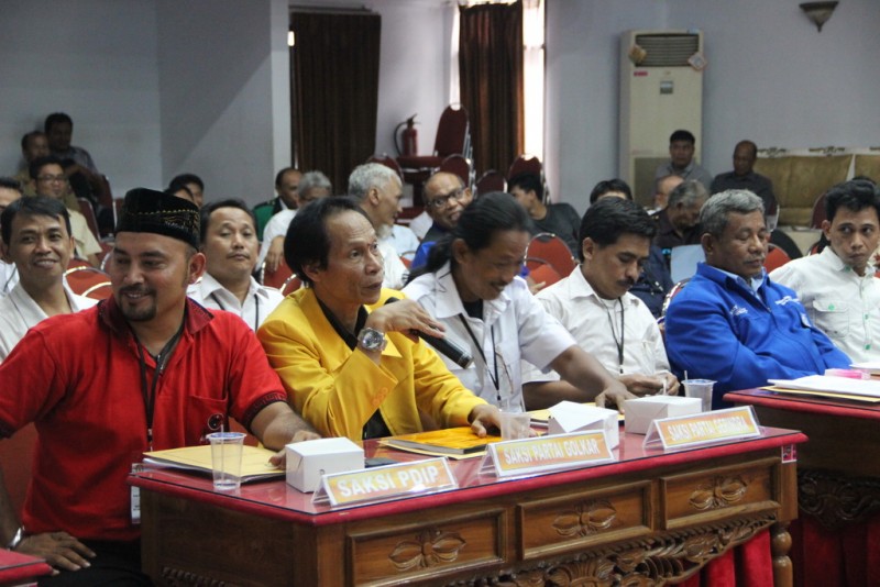 RAPAT PLENO TERBUKA PENETAPAN PEROLEHAN KURSI DAN CALON TERPILIH ANGGOTA DPRD KOTA BOGOR