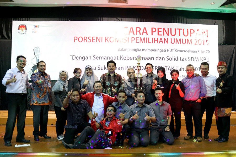 PORSENI KPU RI Digelar Untuk Tingkatkan Kebersamaan dan Soliditas SDM