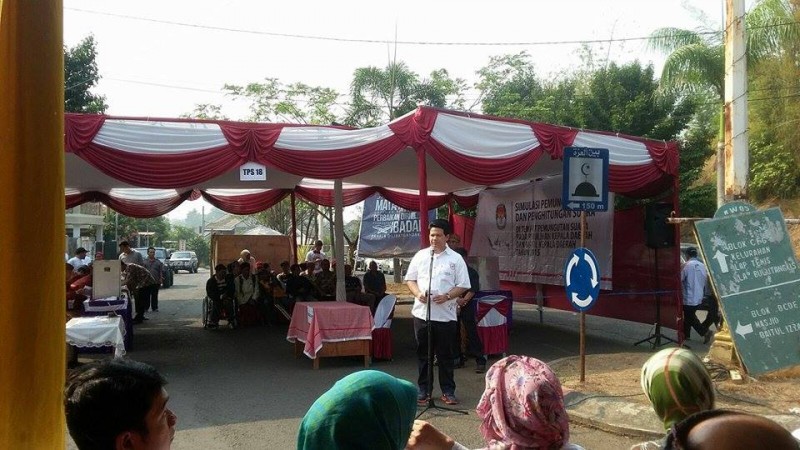 SIMULASI PEMUNGUTAN DAN PENGHITUNGAN SUARA PEMILIHAN KEPALA DAERAH DAN WAKIL KEPALA DAERAH TAHUN 2015