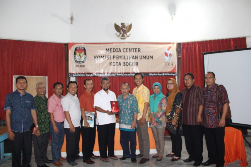 KPU KOTA BOGOR MENERIMA KUNJUNGAN DARI KPU KABUPATEN SITUBONDO
