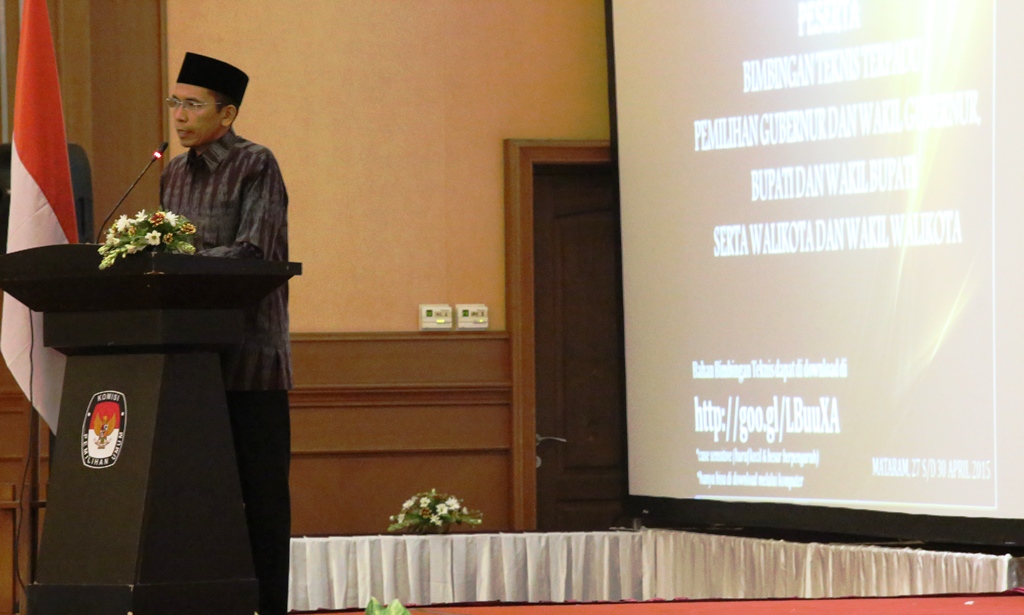 Gubernur NTB Siapkan Lahan Untuk Pusat Pendidikan Pemilih